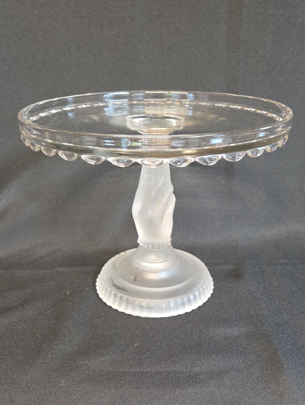 Antique EAPG Treeof Life Cake Stand